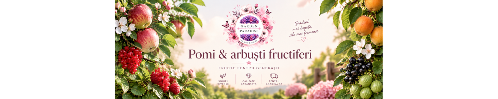 Pomi și arbuști fructiferi